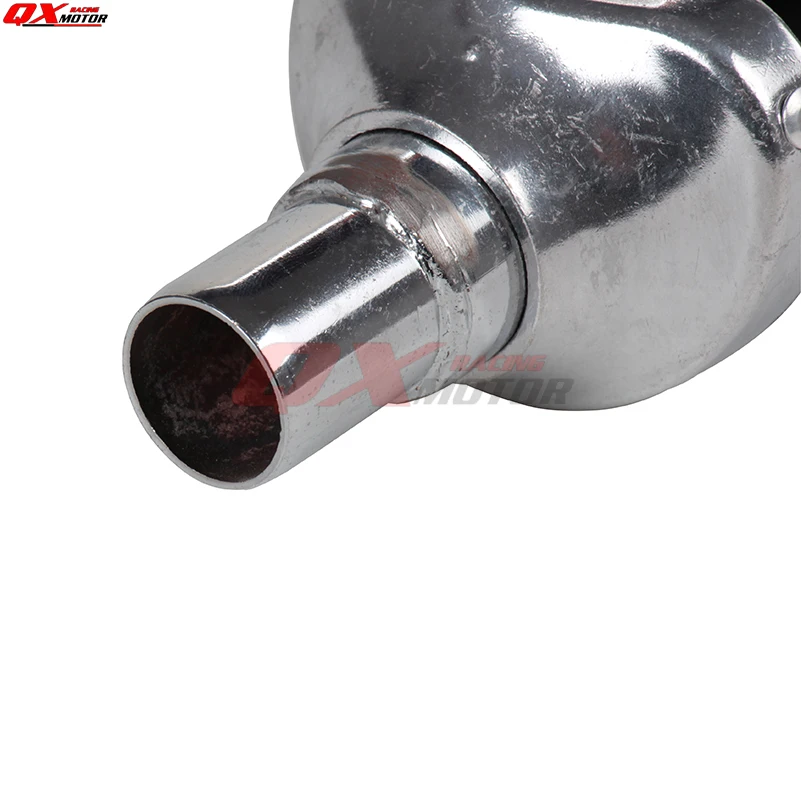 Aluminum Exhaust Muffler For BBR Style Chinese KAYO BSE Apollo Pit Bike Dirt Bike 110cc 125cc