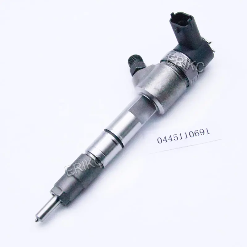 ERIKC Original 0445110691 Common Rail Fuel Engine Injection 0 445 110 691 CRI Diesel Injector Assy 0445 110 691 High Quality