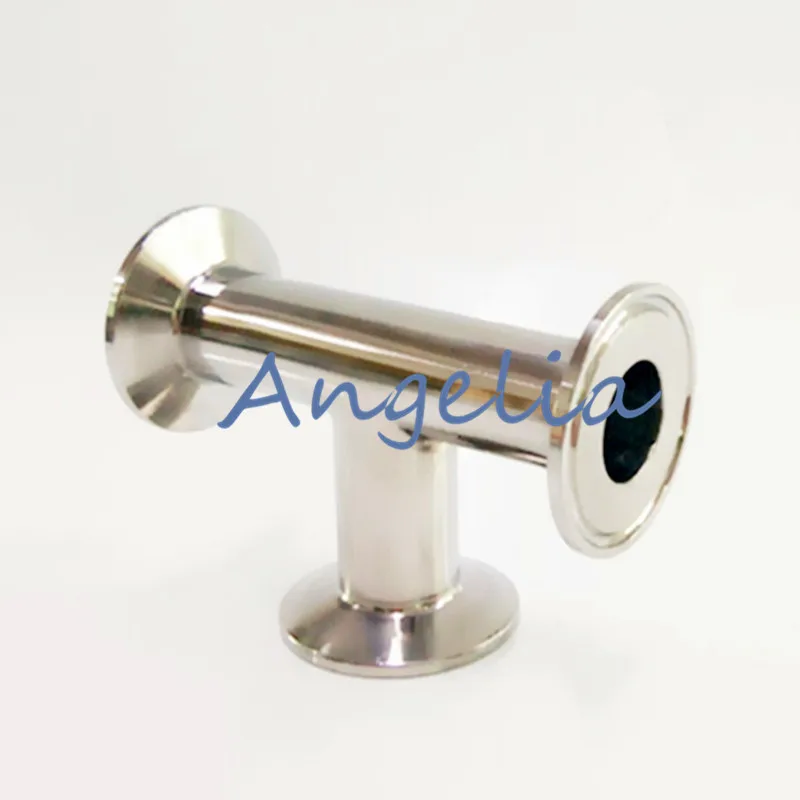 

3/4" Stainless Steel 304 OD 50.5mm Tri-Clamp Sanitary Tee 3 way pipe fitting