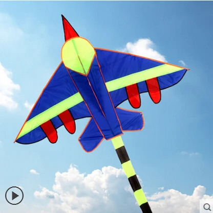 Free shipping 3m kites flying air plane kite toys for kids kites fighter kite with handle line wei kite elf aircraft kites koi