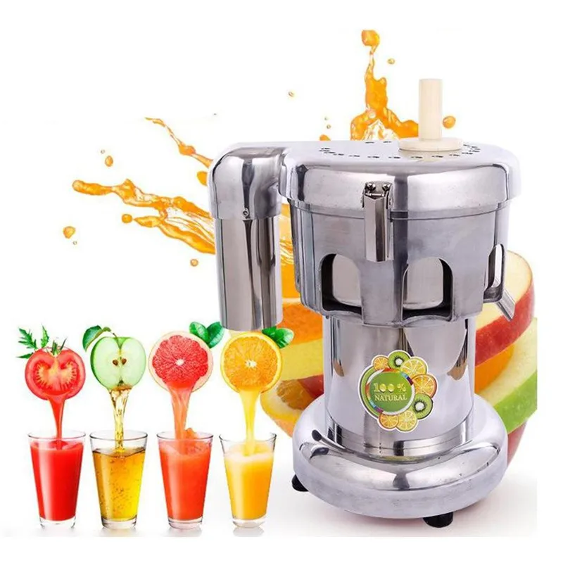 Commercial fruit juice cold press juicing machine stainless steel automatic pulp ejection juicer dross juice segregated machine