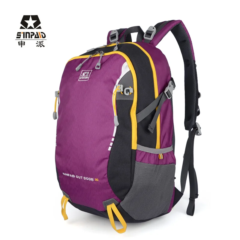 Sinpay mochila de viagem feminina e masculina, novo design, mochila de equitação, para meninos e meninas, material oxford à prova d\'água