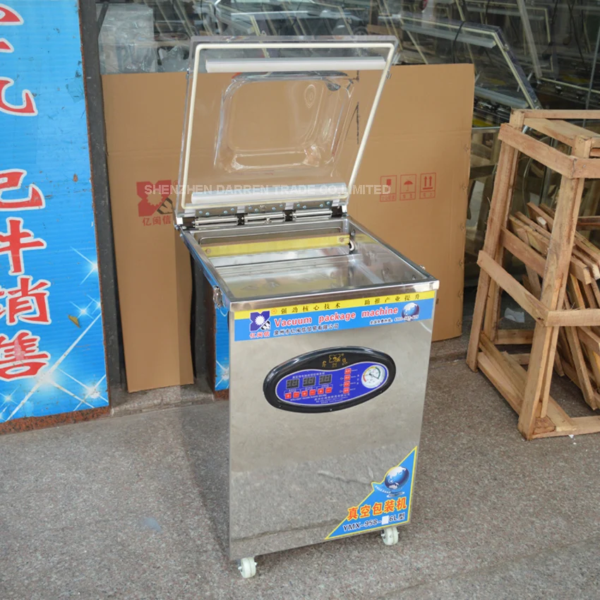 1pc 20L food vacuum sealer, vacuum packing machine vacuum chamber, aluminum bags food rice tea vacuum sealing machine