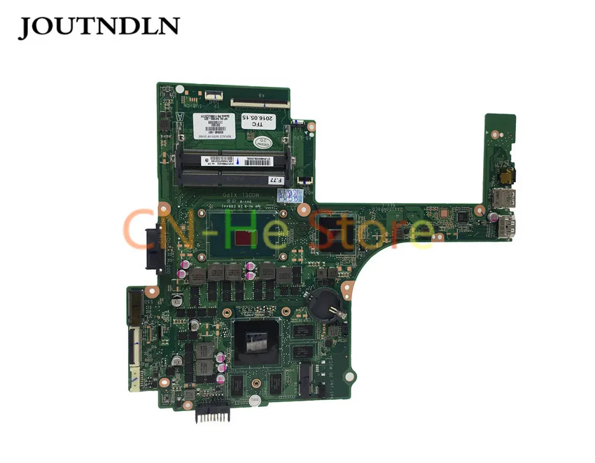 

FOR HP Pavilion 15-AK laptop motherboard 832848-601 DAX1PDMB8E0 W/ i7-6700HQ CPU and GTX 950M 4G GPU