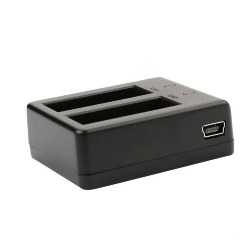 USB 포트가 있는 이중 충전기, SJ4000 스포츠 카메라 액세서리, 리튬 이온 배터리 2 개 충전 가능