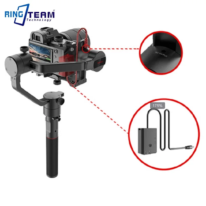 

10PCS NP FW50 AC PW20 DC Coupler Fit Moza Aircross gimbal Stablizer for Sony A7 A7R A7S A7S A5100 A6000 A6300 A6500 A7000 Camera