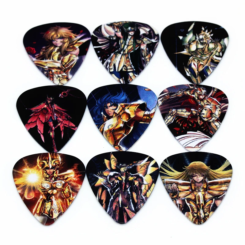 SOACH 10pcs Newest The cartoon Anime style Guitar Picks Thickness 1.0mm guitar pick for uklele Guitar Accessories