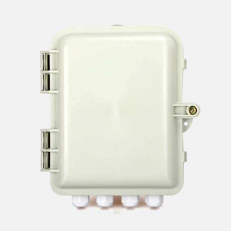 12 صندوق توزيع FTTH الأساسية مثبت بالكامل مع محول SC وأسلاك التوصيل المصنوعة 26*22.5*8 سنتيمتر صندوق وصلات الألياف البصرية شحن مجاني 2 قطعة