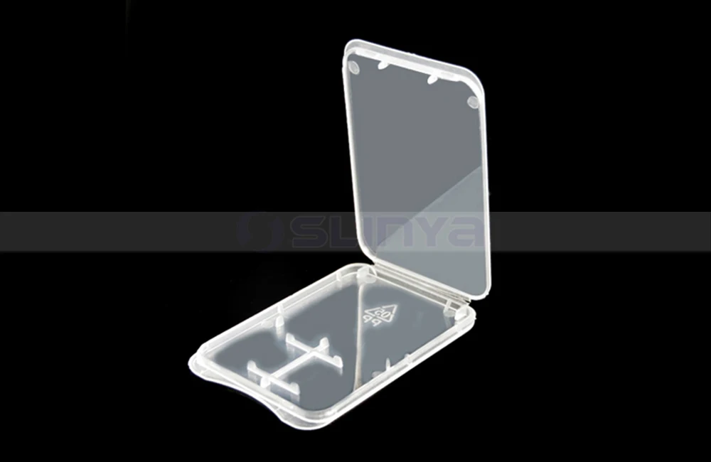 1000 teile/los Kunststoff Standard SD SDHC Speicher Karte Fall Halter Box Lagerung Tragen Lagerung Box für SD TF Karte – Detail 4