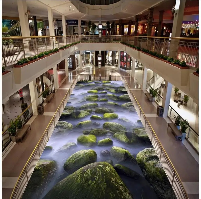 

Modern Custom 3D floor mural The sea reefs bathroom living room floor Floor painting 3D Wallpaper