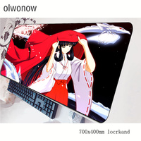 inuyasha mouse pad High quality Computer mat 70x40cm gaming mousepad large cheapest padmouse keyboard games pc gamer desk