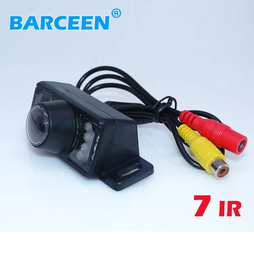 Factory hot sale Car Rearview Camera 170 Degree Angle Night Color LED Sensor Car Rear Reverse View Parking Camera Free Shipping