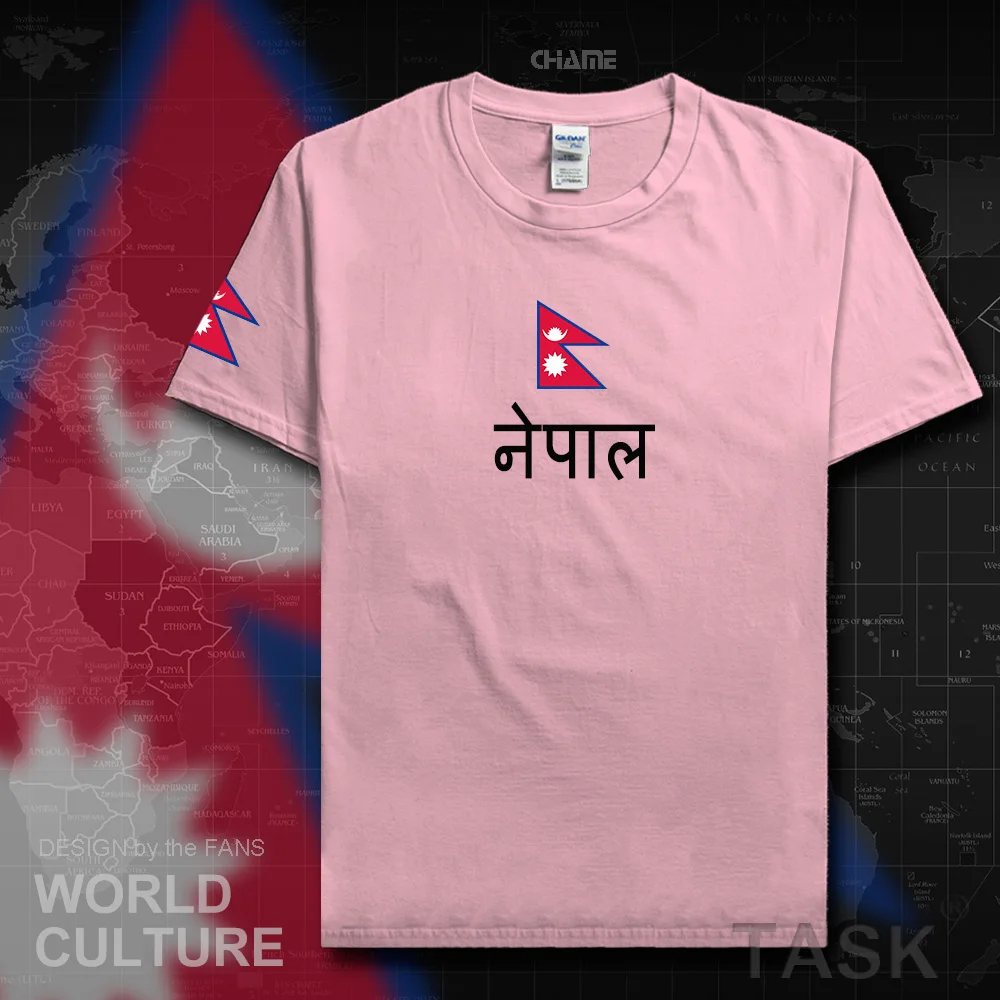 Nepal NPL mens t shirts fashion 2017 jersey nation team 100% cotton t-shirt clothing tees country sporting flag Nepali Nepalese