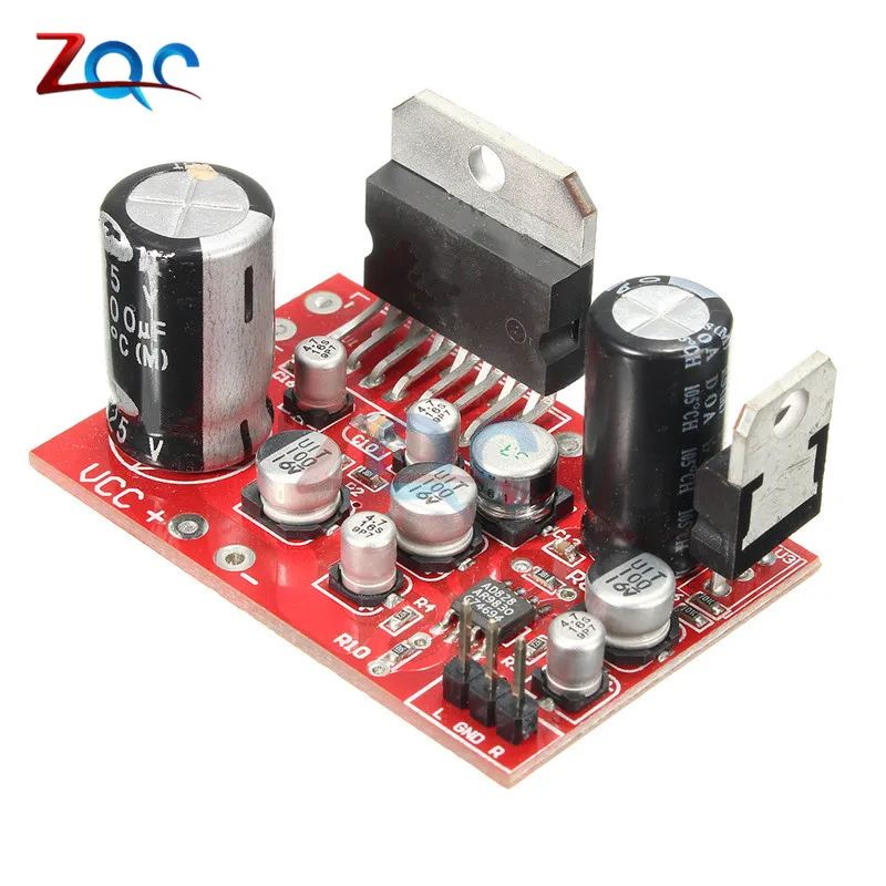 DC 12V TDA7379 38W+38W Stereo Amplifier Board w/AD828 Preamp Super Than NE5532 Amplifiers Boards Integrated Circuits