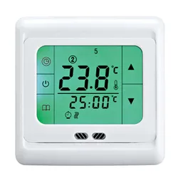 BYC07.H3 Termorregulador Touch Screen Aquecimento Termostato para Piso Quente, Sistema de Aquecimento Elétrico Controlador de Temperatura