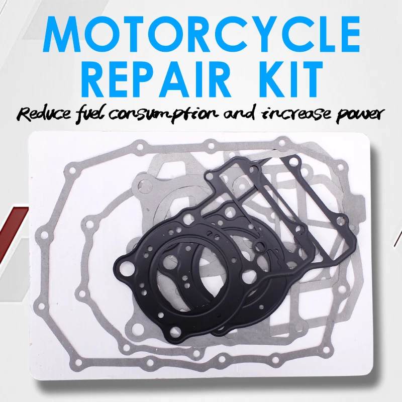 Motorcycle Complete Engine Gasket Cylinder Cover Bottom Overhaul Pad Gasket Set For Honda Steed400 Steed600 Thunder 400