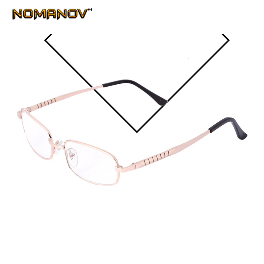 

Advanced Alloy Full-rim Gold Anti-fatigue Men Women Reading Glasses +0.75 +1.25 +1.5 +2.00 +1.75 TO +4 with Case