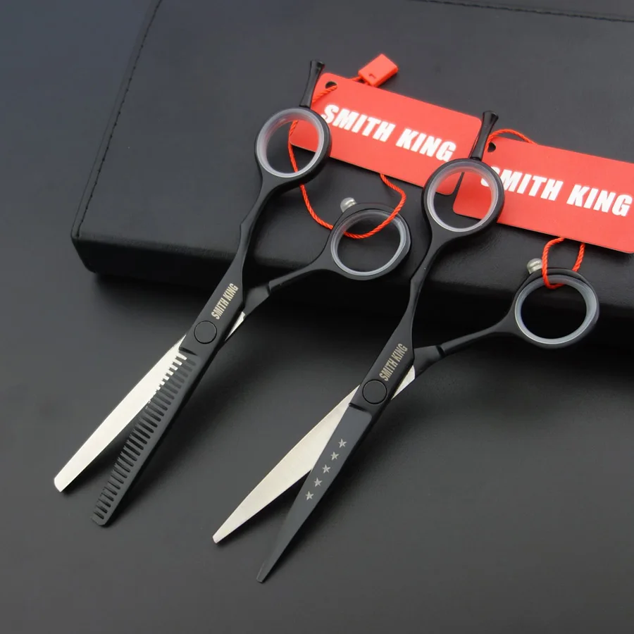 5.5 inch Professional Hair dressing scissors sets,Cutting scissors+Thinning scissors+Razor+comb+kits super sets