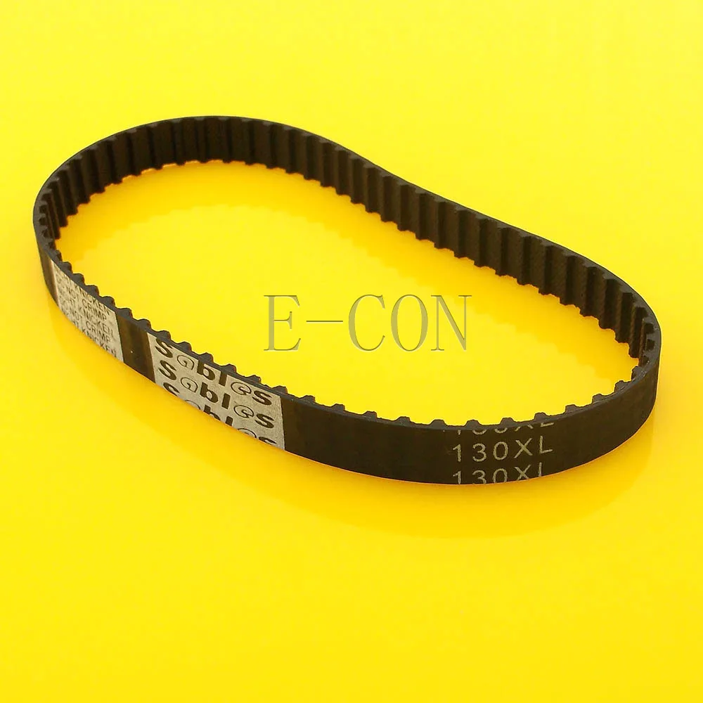 1pcs 130XL Timing Belt L039 65teeth Width 0.39inch(10mm) XL Positive Drive Pulley for CNC Stepper Motor and Engraving Machine