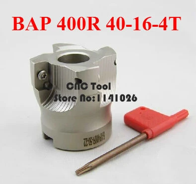 Free Shopping BAP 400R 40-16-4T 90 Degree Right Angle Shoulder Face Mill Head,CNC Milling Cutter, For APMT1604