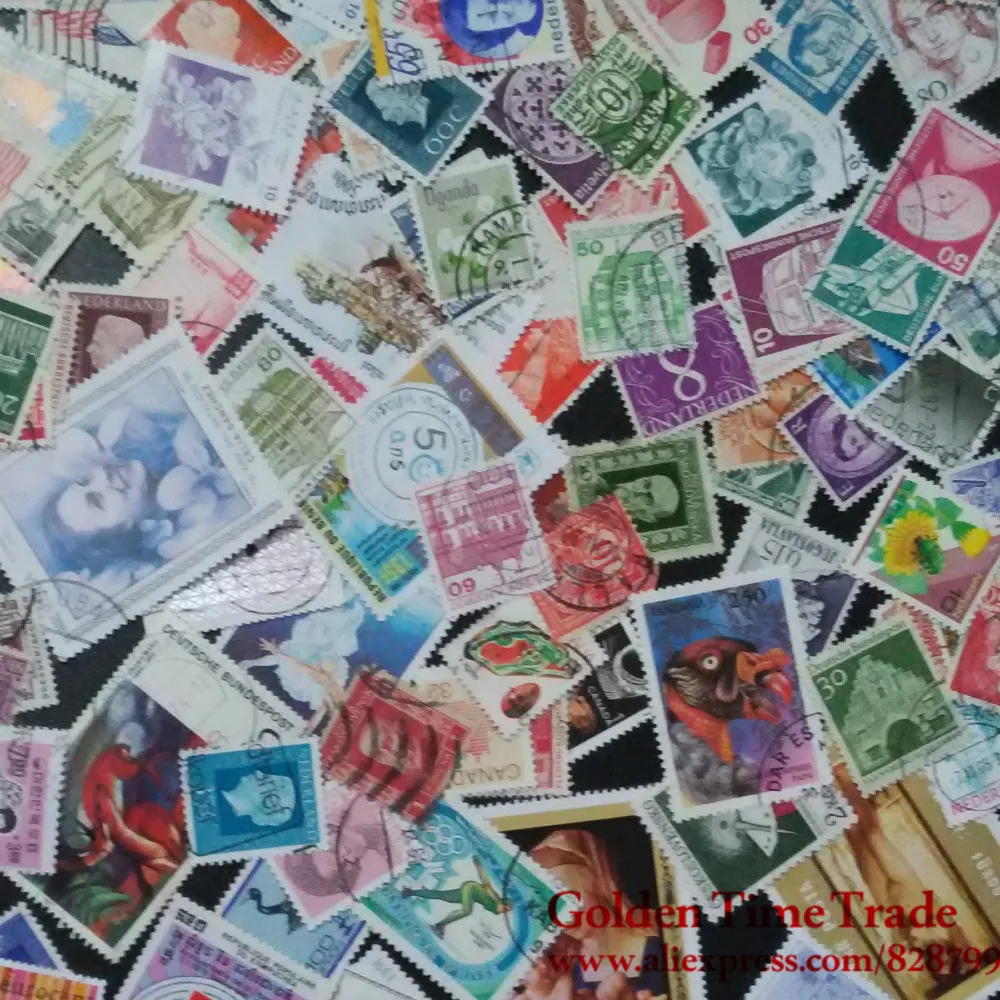 Wholesale 10/50/100 PCS / Lot Postage Stamps With Post Mark In Good Conditions From The World Wide For Collection