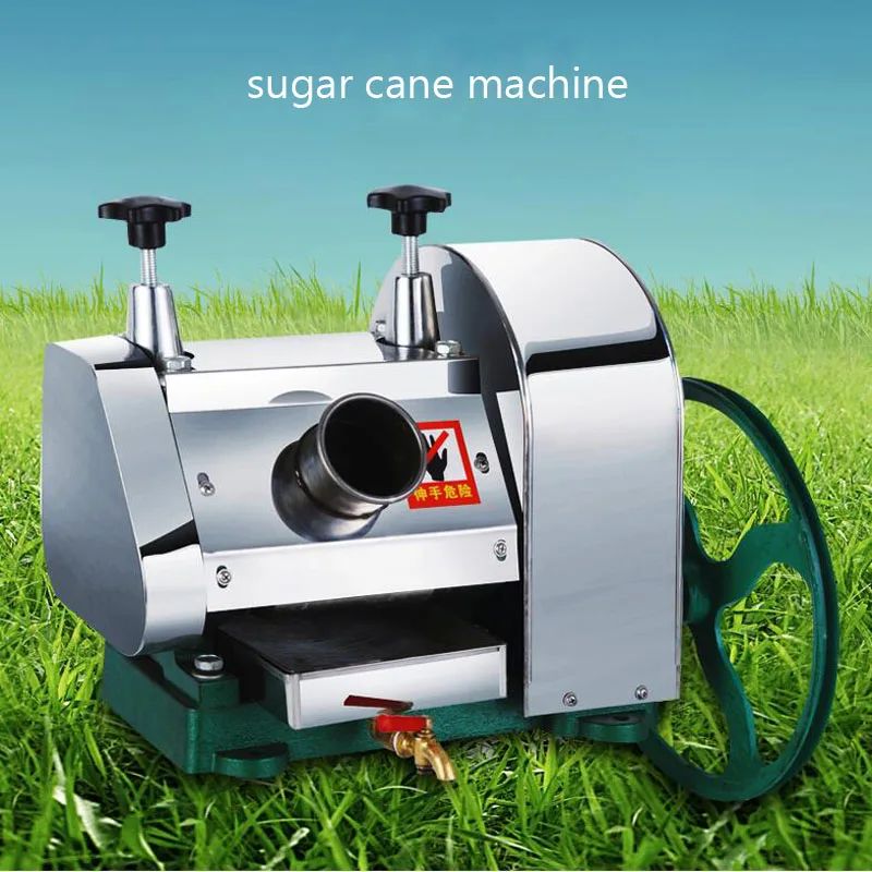 LC-SY01 Hand held stainless steel desktop sugar cane machine Manual cane-juice squeezer cane crusher Sugarcane juicer machine