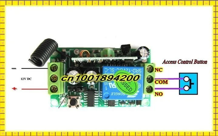 Imagem -05 - Sistema de Controle Remoto de Rádio Receptor Dc12v 3000m Longo Alcance Transmissor de Distância 8ch Controle Remoto Separado 315 433mhz