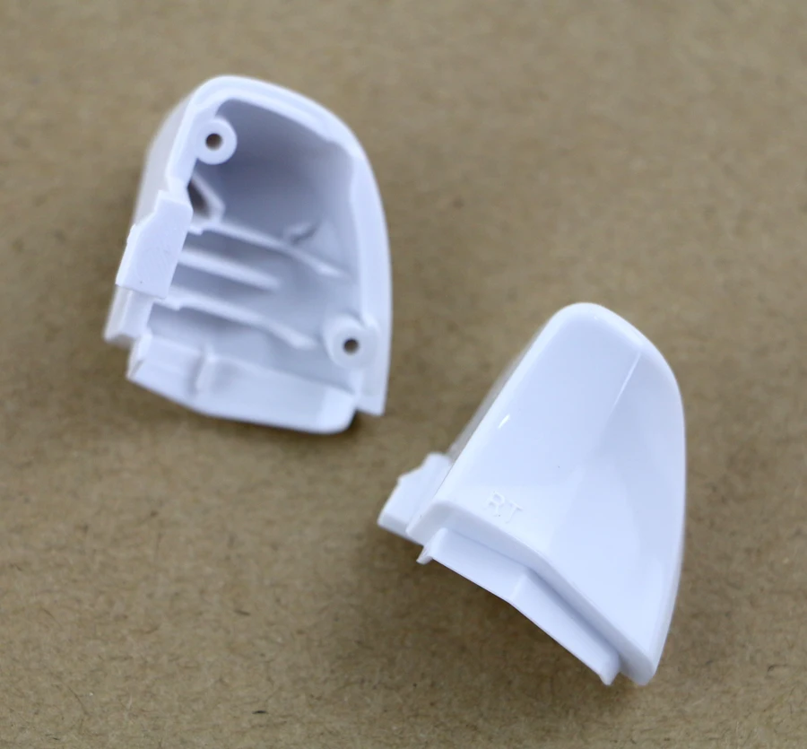 2 ピース/ロット白 LT RT 上部下部トリガーボタンシェルカバー Xbox One xboxone コントローラー修理部品