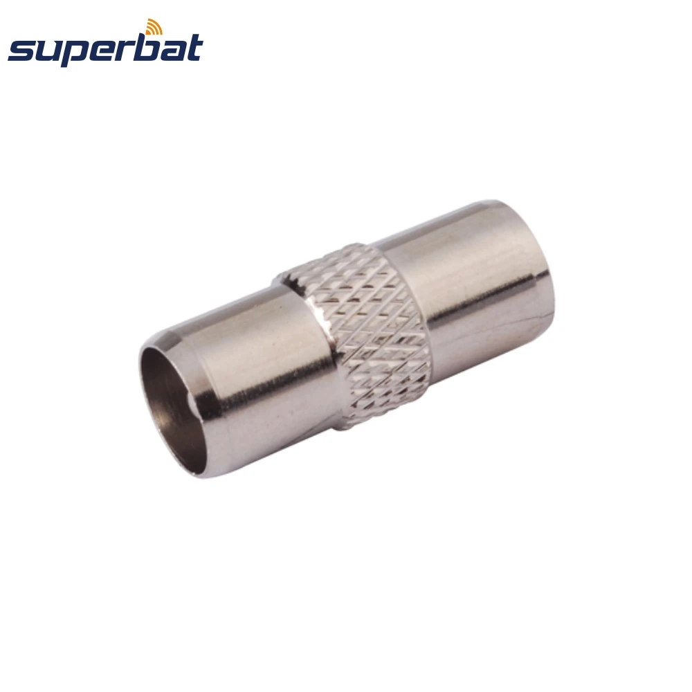 Superbat TV Adapter PAL Cắm Tivi Nam Thẳng RF Đồng Trục Cổng Kết Nối