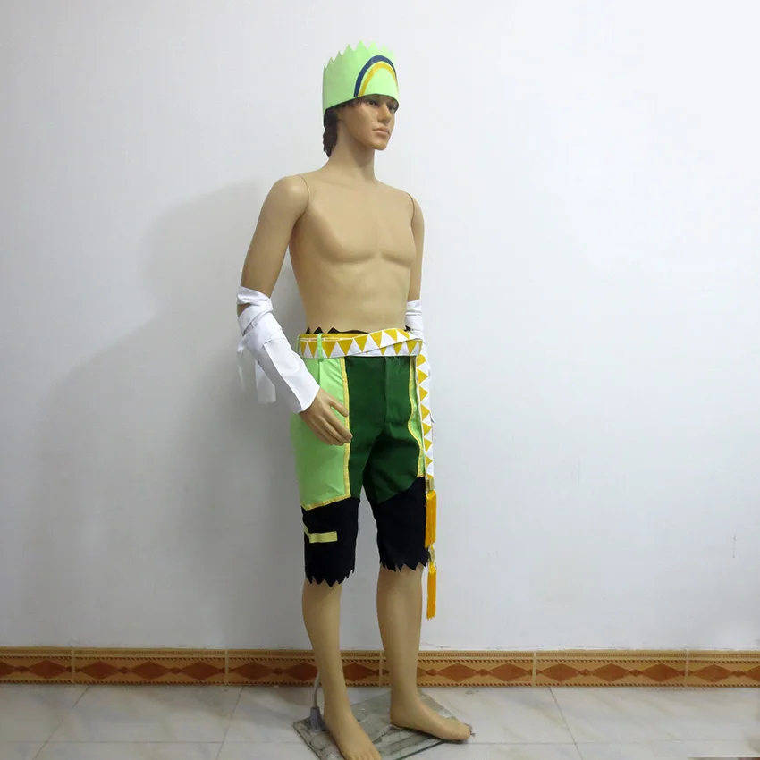 流れ Lucio ブラジル戦争ダンス肌カポエイラ Cos クリスマスパーティーハロウィン制服衣装コスプレ衣装任意のサイズをカスタマイズ