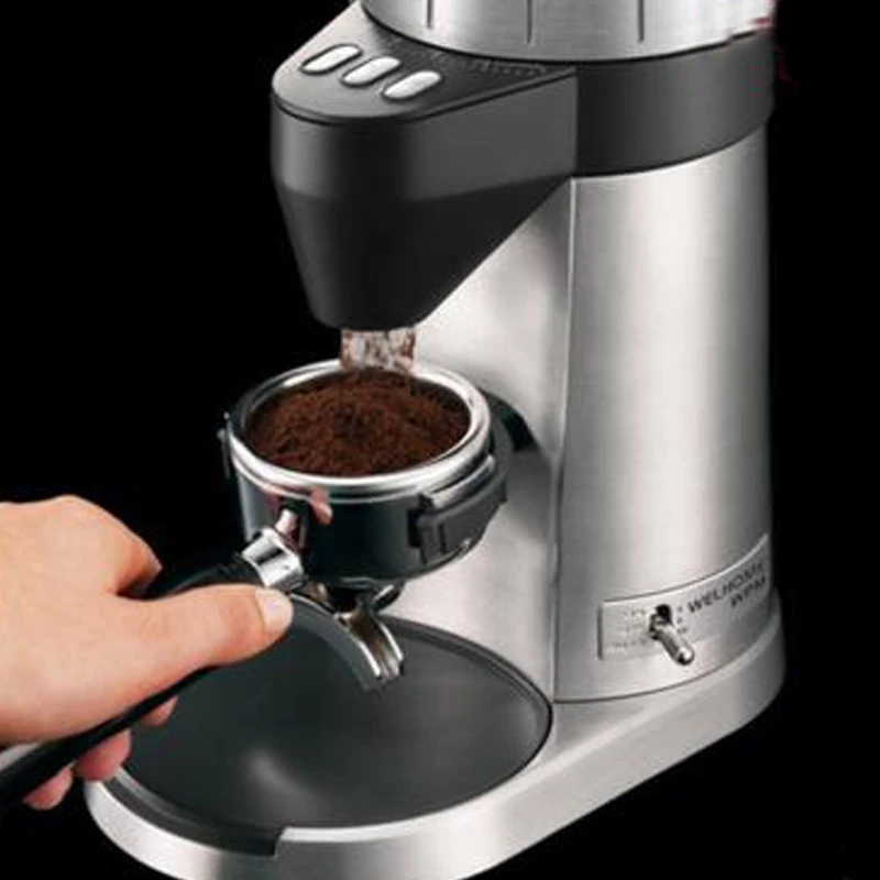 Electric Coffee Bean Grinder Household Coffee Grinding Machine 220V Multi 40 gears Control Coffee Mill 350g Capacity