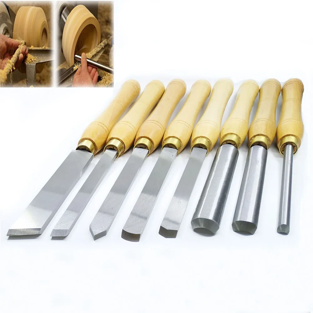 W4Mo3Cr4V1 Blade Woodworking Lathe Tool HSS Arbor Woodworking WoodTurning Tools