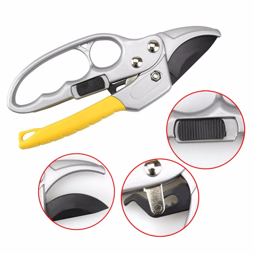 

Pruning Shear Garden Tools Labor saving High Carbon Steel scissors Gardening Plant Sharp Branch Pruners Protection hand durable