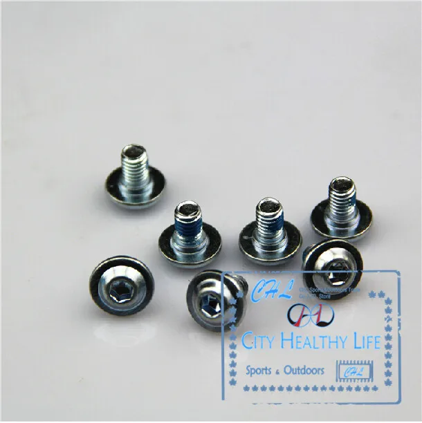 6mm Diameter Skating Screw Fixed Inline Speed Skates Upper Boot, install Skating Frame to Skating Boot 4 pcs/lot