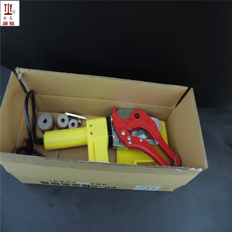 Plastic welding WIth 42mm pipe cutter JIANHUA 20-32mm Automatic Heating PPR Tube Pipe Welding Machine AC 220/110V 600W