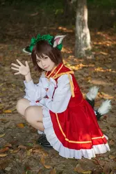 Touhou Project Chen cosplay costume