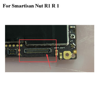 2PCS Dock Connector Micro USB Charging Port FPC connector For Smartisan NutR1 logic on motherboard mainboard For Nut R1 R 1