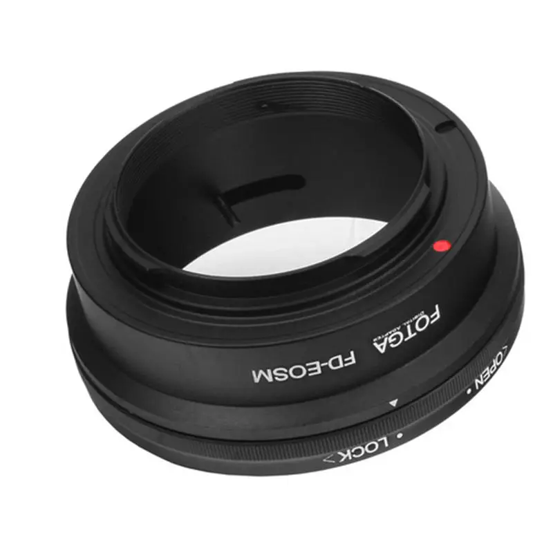 Fotga Adapter Ring Infinity Focus for Canon EF-EOS M M2 M3 Mirrorless Cameras to FD Mount Lens