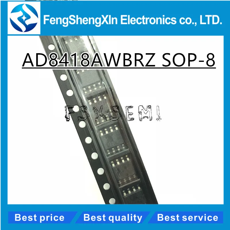 

5pcs/lot AD8418AWBRZ AD8418AWB AD8418 SOP-8 Current sensitive amplifier IC