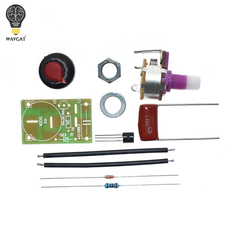 100W Dimmer Module DIY Kit with Switch Potentiometer Speed Regulation Module for Arduino Electronic Suite laboratory