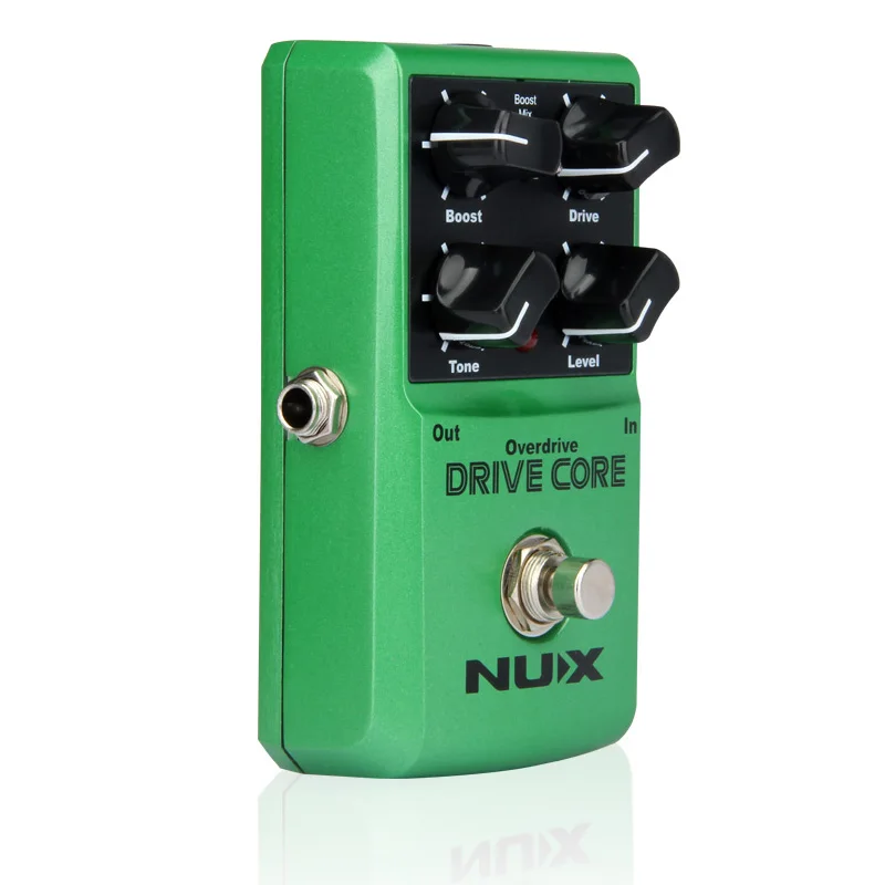 NUX Drive Core Deluxe Upgrade overdrive guitar effect pedal high gain with clean&drive booster Stable performance