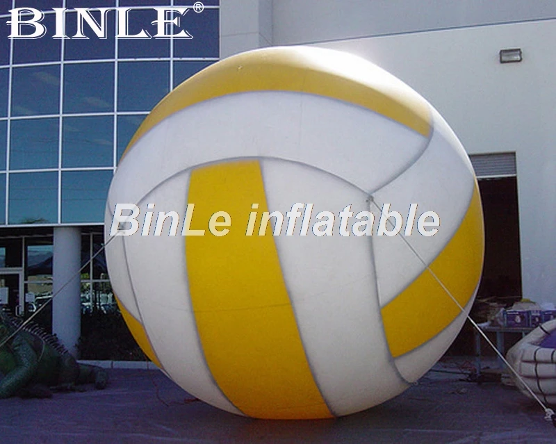 Aangepaste 15ft Giant Opblaasbare Volleybal Grote Bal Model Voor Sport Spel Reclame