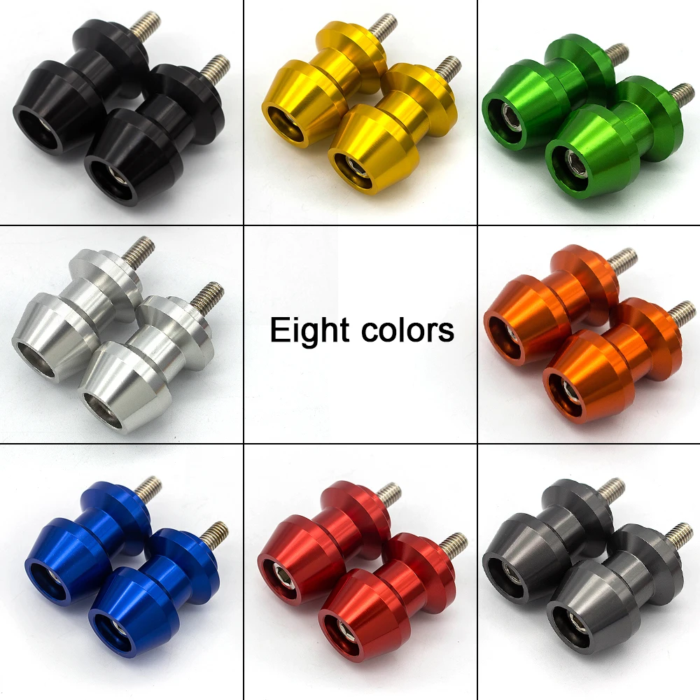 

For Yamaha FZ6 2004 - 2008 6mm CNC Motorcycle Swingarm Spools Sliders Bolts Screws M6 For Yamaha FZ8 2011 - 2012