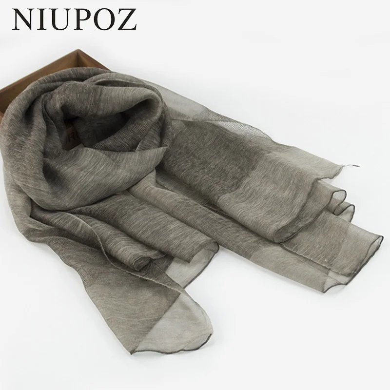 New Design Luxury Women Foulard Brand Solid 50% Silk 25% Wool Scarf Especially Elegant Shawl Long Wrap High Quality M209