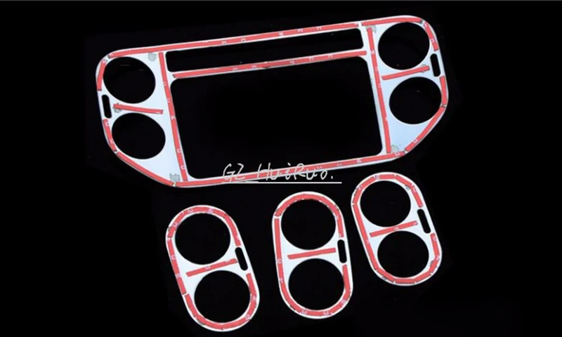 For Volkswagen vw Tiguan 2010-2015 air conditioning vent decorative frame outlet panel trim cover for tiguan accessories