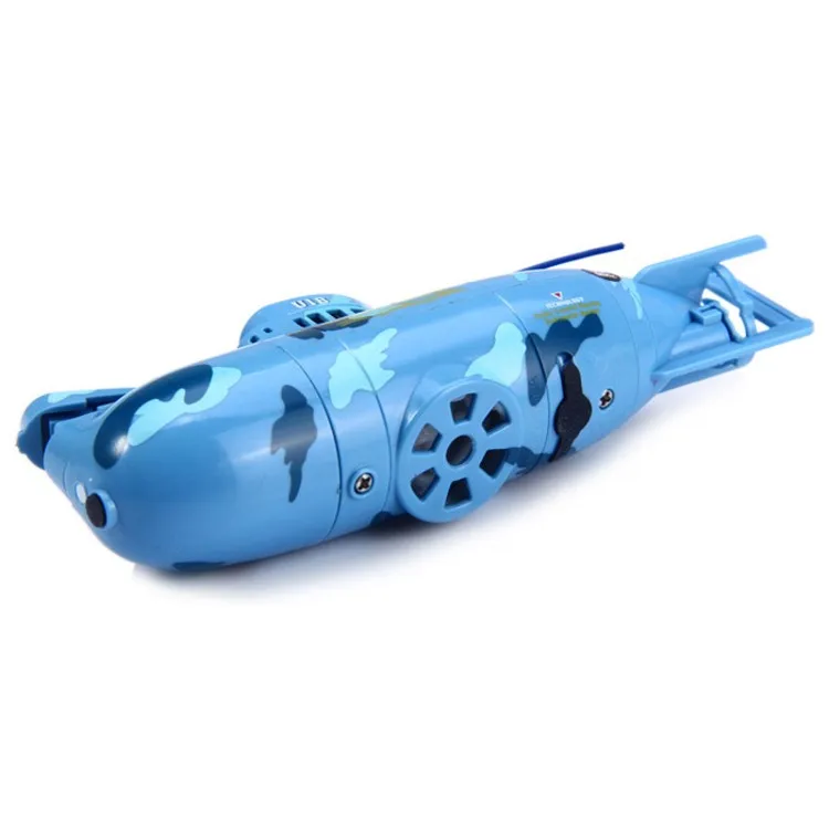 EBOYU Create Toys 3311 RC Submarine 6CH Speed Radio Remote Control Submarine Electric Mini RC Boat Kids Children Gift Toy