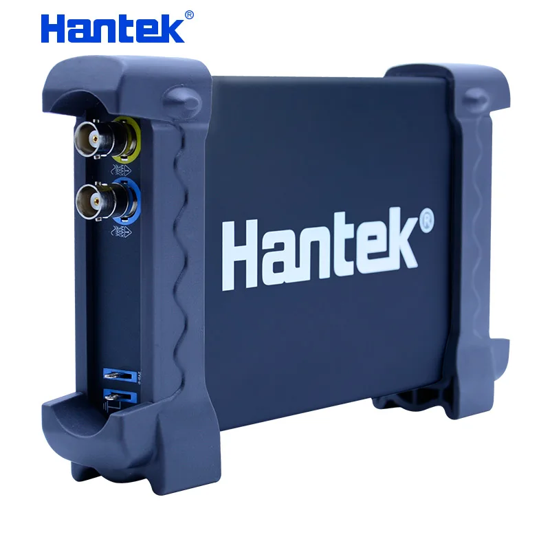 Osciloscópio portátil de 2 canais Hantek-PC, USB 2.0, suporta Win 7, 8, 10, NT, 20MHz-200MHz, 48 MS/s-250MSa/s, série 6002BE