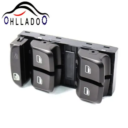 HLLADO High Quality Master Power Window Switch 8K095985D Fit For Au di A4 S4 B8 Q5 A5 2008-2014 8K0959851