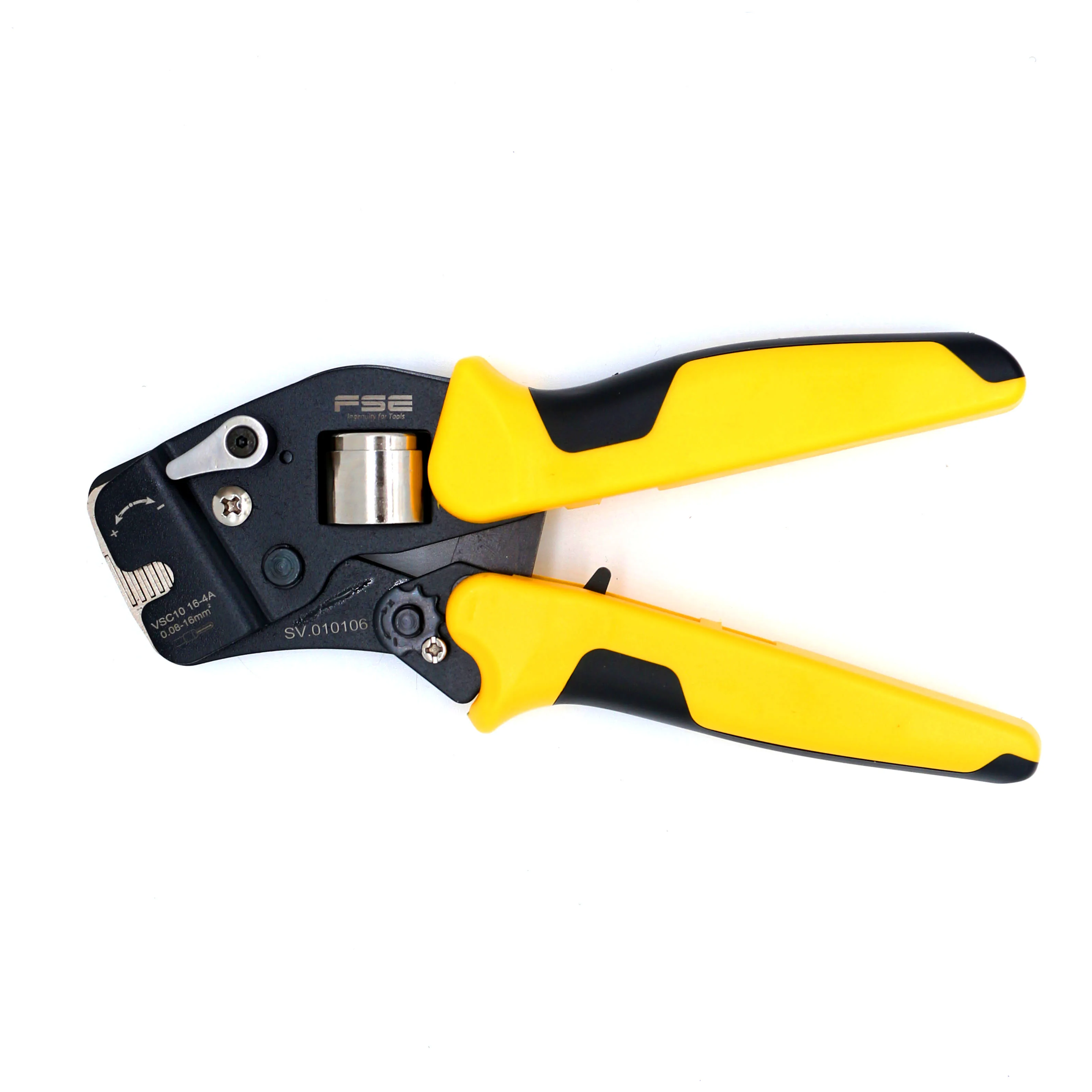 HSC10 16-4A Mini-type Self-adjustable Crimping Pliers Multi Tool Casing Type Special Clamp 0.25-16mm VSC10 16-4a Crimping Tools