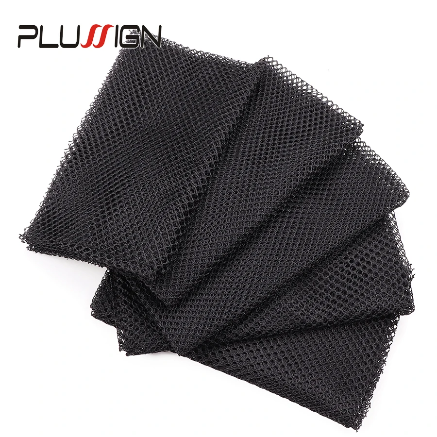 Plussign New Cut And Create Style Swiss Lace Net For Making Lace Wig Foundation Hairnet Akcesoria Narzędzia do tkania Siatka do włosów